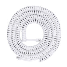 RJ9 RJ11 4P4C Telephone Handset Cord Coiled Fix Landline Phone Wire For Clear Calls And Durability 200cm 300cm