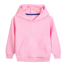 Hoodie Cadáis Bándearg do Pháistí 2-12, Éadaí Spóirt Ócáideacha Muinchille Fada – Comhoiriúnach le Buachaillí & Cailíní