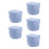 5Pcs Adjustable Sky- Caps Polyester Nurse Doctor Headwear 4