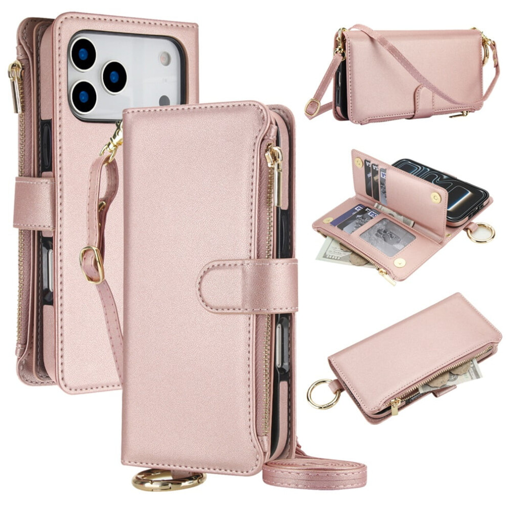 Iphone 17 Pro Magnetic Flip Wallet Case With Multi-Card 939152702978