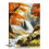 Autumn Forest Waterfall Canvas Print 16x20 in 1
