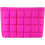 Solid Color Quilted Clutch and Makeup Bag 1 Pack 1
