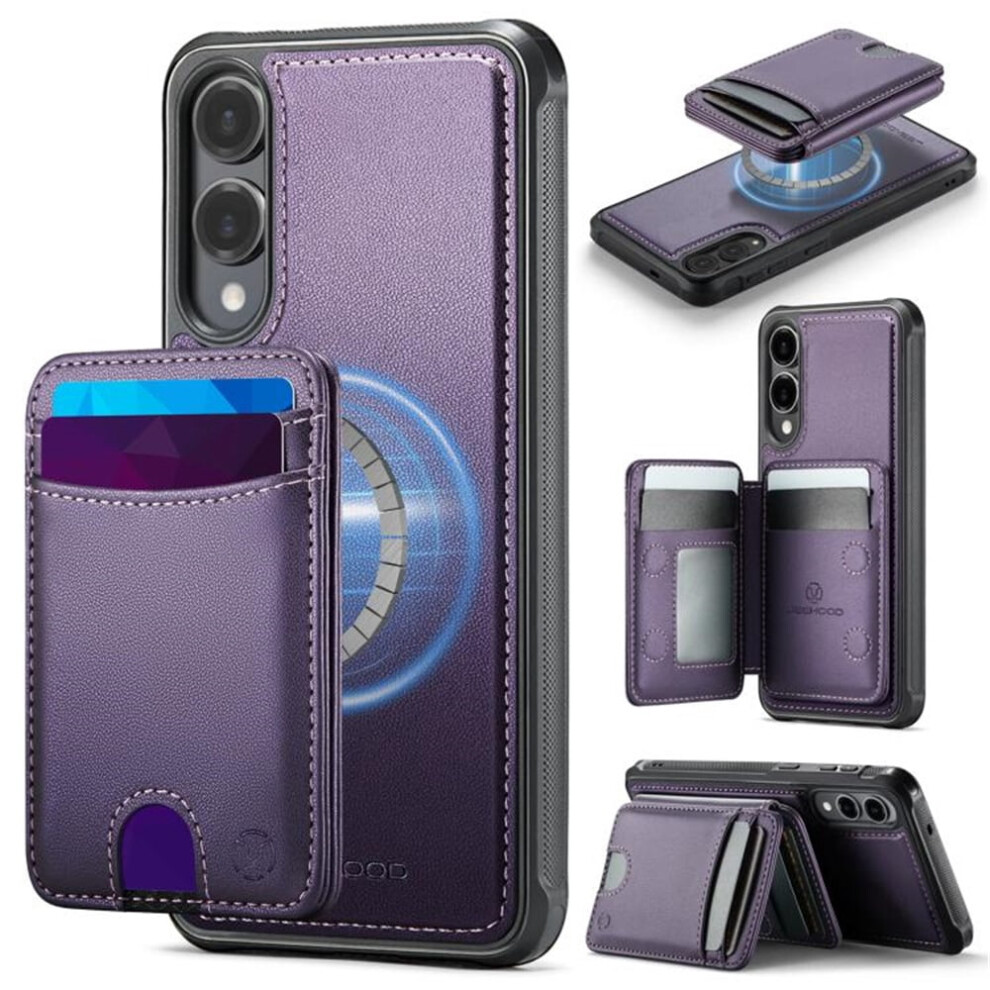 Jeehood Samsung Galaxy S25 Edge 5G Case Rfid Magsafe Purple 939152705511