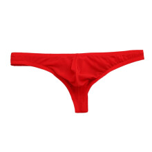 Men's Transparent Thong Underwear Ice Silk Low-Rise T-Back