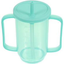 Spill-Proof Cups for Adults with Disabilities, Light Green