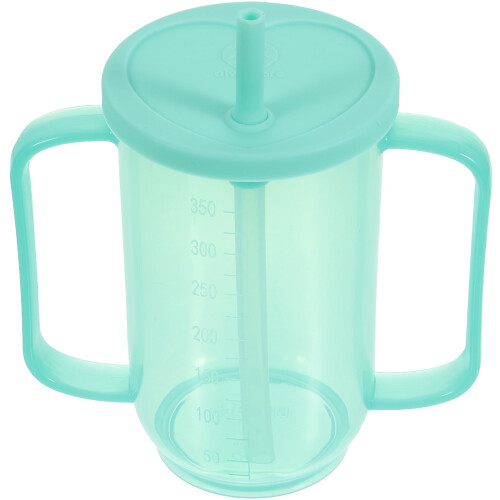 Spill-Proof Cups for Adults with Disabilities, Light Green