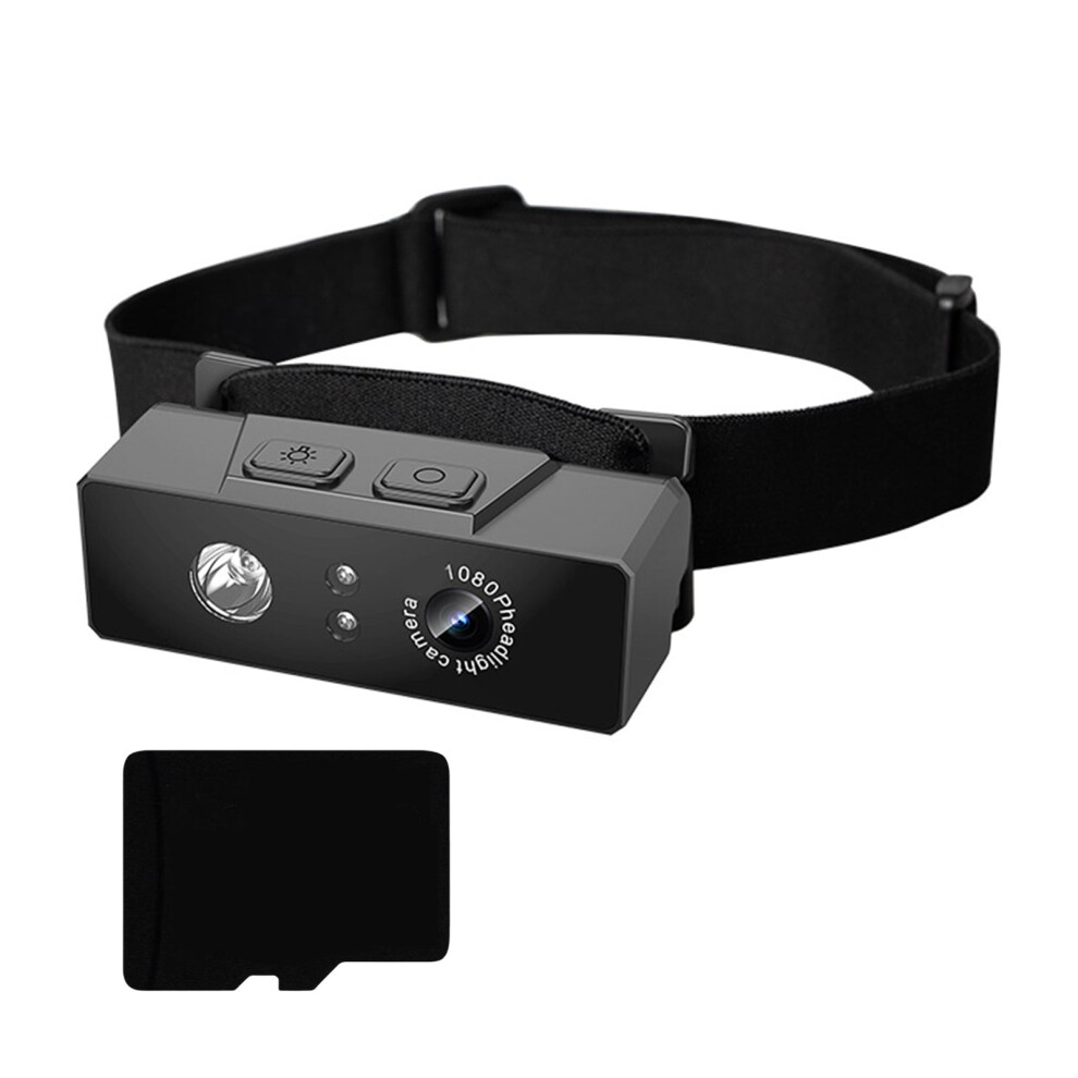 Feamos Headlamp Camera 1080P Video Recorder With Cmos Sensors Led Action Cameras For Outdoor Cycling And Night Running 9180479782315