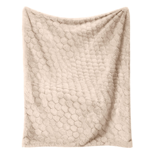 Rabbit Sleeping Blanket Soft Flannel Milk Velvet Twin Size