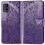 Samsung Galaxy A71 5G wallet case butterfly purple leather 1