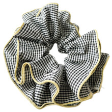 Fashionable Ruffled Double Layer Scrunchies for Women Korean Oversized Pleated Hair Ties Hair Decoration