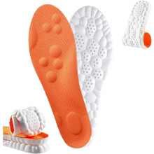 4D Shoe Cloud-inlägg för män och kvinnor – Bekväma, andningsbara massagekuddeinlägg med stöd för hålfoten, trim-to-fit, perfekta för alla