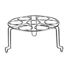 Egg Steamer Rack Tripod for Pressure Cooker, Stackable Stainless Steel Multi-Functional Cooking Rack for Steaming, Baking, and Kitchen Accessory Use