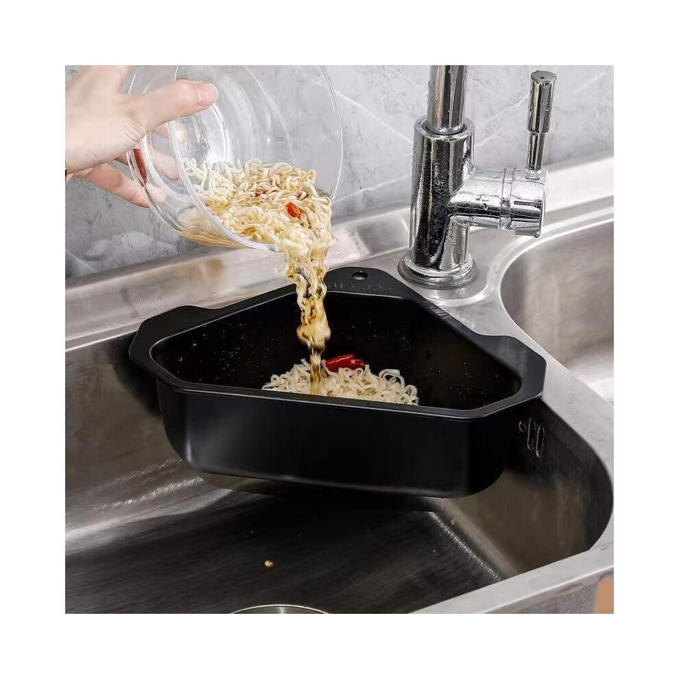 Stainless Steel Sink Strainer Basket, Multifunctional Hanging Drain Filter Â Compatible With Corner Sinks, Fruit & Veg 9193271069591