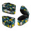 Handheld Steamer Iron Storage Case Zipper Handle Portable Iron Case Lemon Pattern, Case Only 1