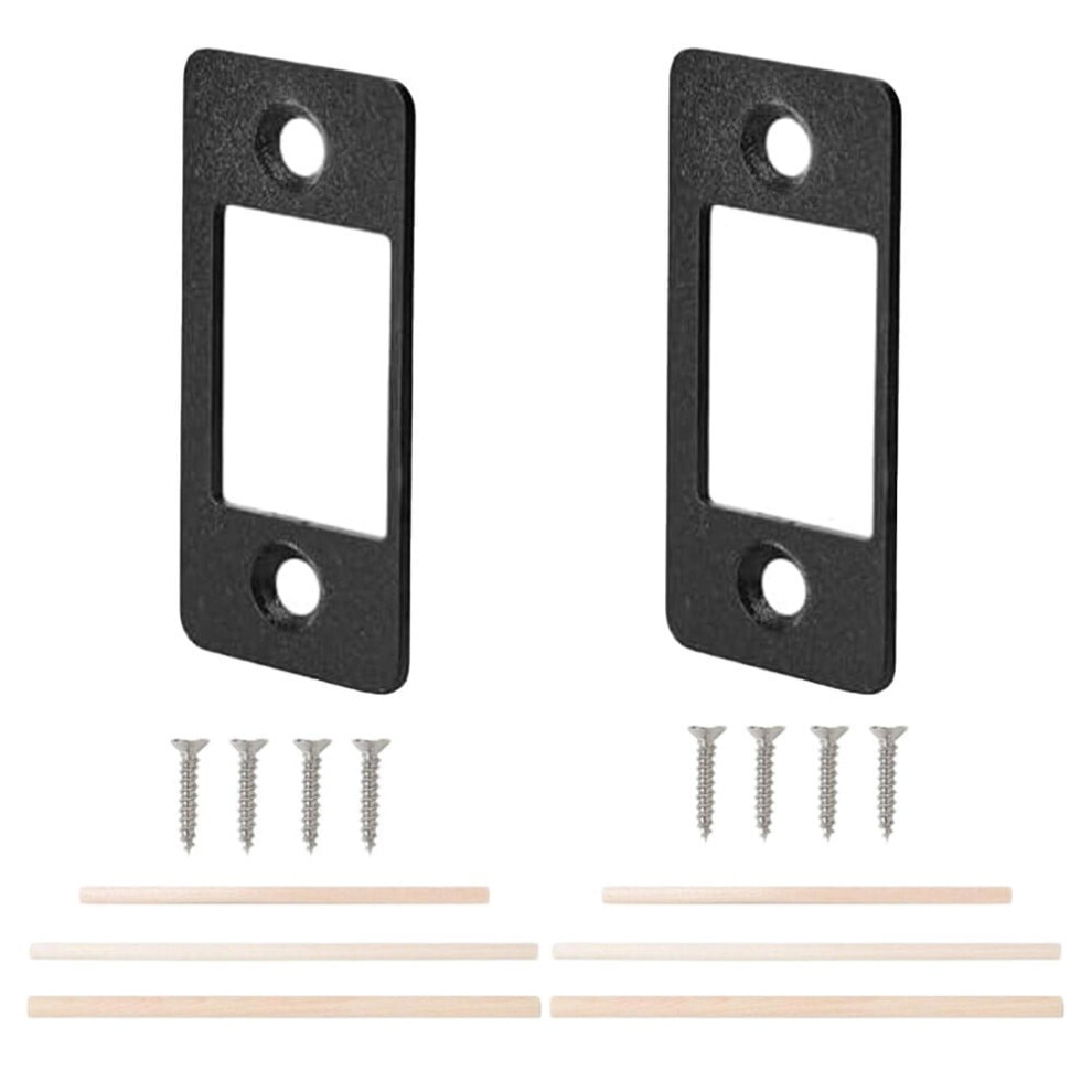 Large Hole Strike Plate Fix Deadbolt Misalignment Deadbolt Restorer Strike-Plate 9193271070252