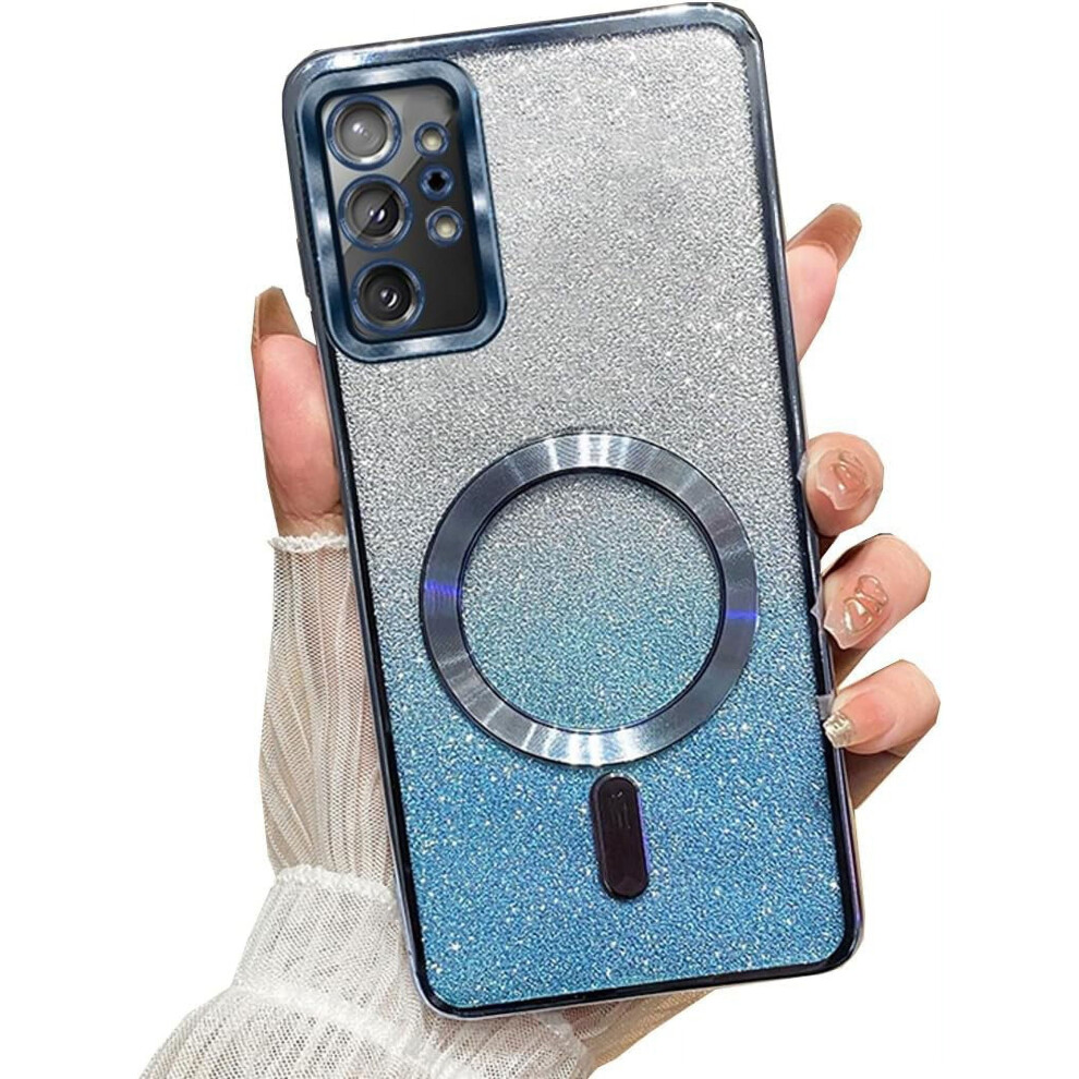 Magnetic Glitter Galaxy Note 10+ Case With Magsafe Support, Anti-Scratch & Shockproof, Full Camera Protection, Compatible With Samsung Galaxy Note 10 9557311947124
