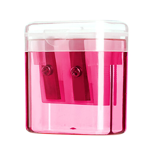 Pencil Sharpener Transparent Candy Color 2-Pack