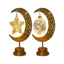 Oświetlenie LED do sypialni, dekoracyjne oświetlenie LED, lampa w kształcie gwiazdy, kute żelazo, lampka nocna, dekoracja pokoju, oświetlenie