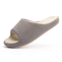 Pantoufles pour femmes en mousse à mémoire de forme, confortables et élégantes, à semelle en caoutchouc, idéales pour la chambre, l'intérieur