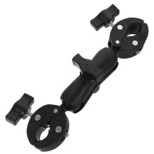 Motorsykkelkamerafesteklemme Mobiltelefonholder 23,00 x 8,00 x 6,00 cm svart