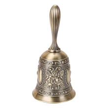 Vintage metallklocka: Elegant serviceklocka för bröllop och heminredning!