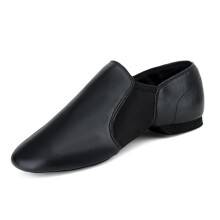 Jazz Shoes for Girls Boys PU Leather Unisex Slip-On Little Kid Dance Shoes Brown Big Kid