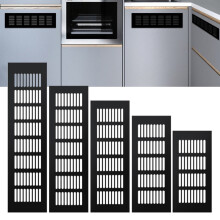 60Mm Aluminium Rectangular Cabinet Wardrobe Air Vent Grille Ventilation-Cover