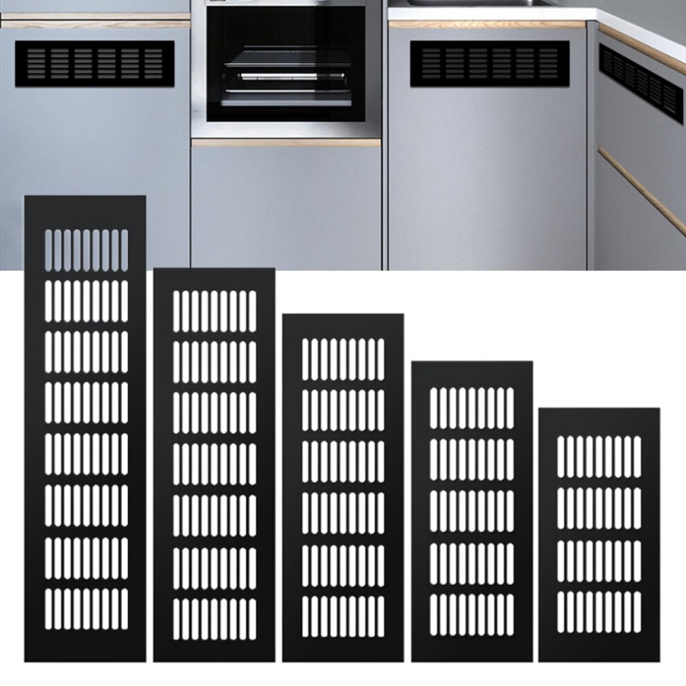 60Mm Aluminium Rectangular Cabinet Wardrobe Air Vent Grille Ventilation-Cover 9193271071815