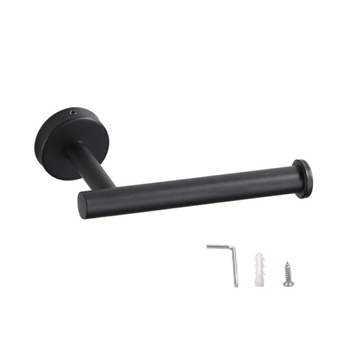 Toiletpapirholder med dobbeltboltmontering, premium SUS304 rustfrit stål til bordplade, nem montering, rustfri og