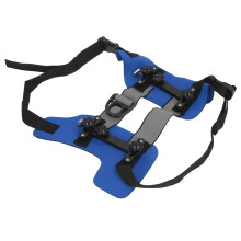 Blind Dog Ring Harness Blue M Anti-Collision Adjustable Durable