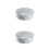 2Pcs Household Grey Seasoning Holder Rotatable Kitchen Organizer 4