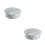 2Pcs Household Grey Seasoning Holder Rotatable Kitchen Organizer 5