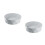 2Pcs Household Grey Seasoning Holder Rotatable Kitchen Organizer 9