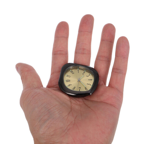 5Pcs Creative Metal Mini Car Clock Quartz Timekeeping Glow-in-Dark 2