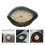 5Pcs Creative Metal Mini Car Clock Quartz Timekeeping Glow-in-Dark 9
