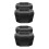 4Pcs Universal Black Plastic Tennis Racket Butt Cap Protectors 5