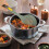 2Pcs Silicone Strainer Colander Spoons Multi-Color Kitchen Pasta Scoop 2