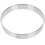 4Pcs Silver Round Pizza Ring Stainless Steel Kitchen Baking Supplies 3