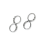 Ortak Infinity of Love Sterling Silver Stud Earrings 1