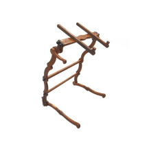 Suporte para máquina de bordar - Dubko 60x30 cm - Ajustável - Bétula e metal - Dobrável, estável