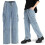 Herren Jeans Baggy Cargo Hoher Komfort 1