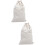 2Pcs Portable Laundry Bags Heavy Duty Drawstring for Home 8