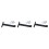 3Pcs Rust-Resistant Black Iron Shelf Brackets Load Bearing Holders 7