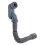 2Pcs Durable Grey PP Sink Waste Pipe Connector Flexible Drain Hose Kit 2