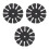 3Pcs Black Eva Rack 12 Arrows Protector for Sports 8