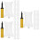 3Sets Wit Opblaasbare Pakkingzakken Waterdicht Bescherming 6