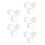 120Pcs Portable Mini Pocket Mirror Round Compact Mirror for Handbag 5