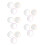 120Pcs Portable Mini Pocket Mirror Round Compact Mirror for Handbag 6