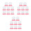 24Pcs Pink PP Egg Holders Adorable Foot-Shaped Egg Cups for Home Use 5
