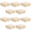 30Pièces De Fixation En Bois Beige Pour Manche De Houe Hache 2